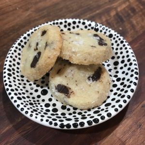 Salted Chocolate Chunk Shortbread 1/2 Dozen